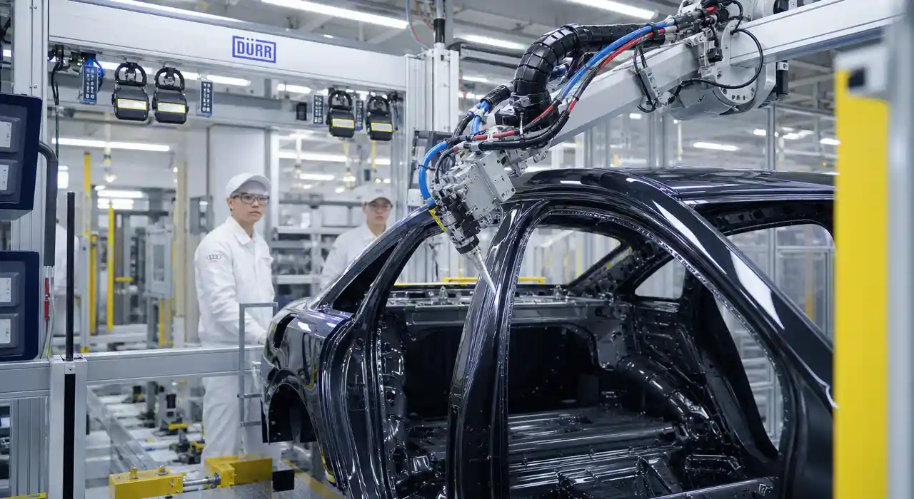 High-speed automotive production efficiency