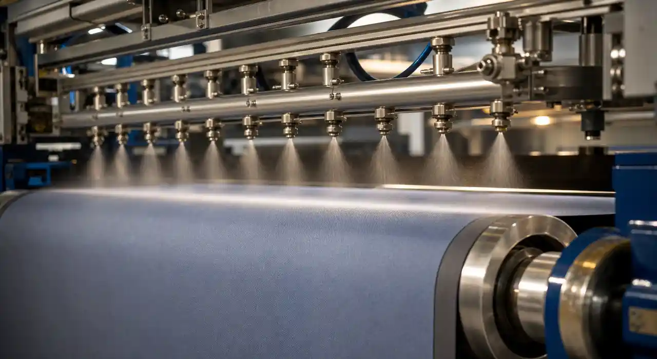 Maintaining consistent fabric hand and properties