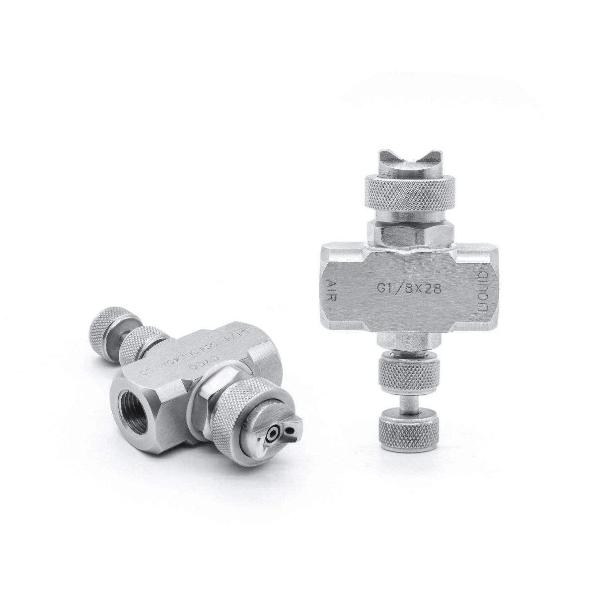 Adjustable Air Atomizing Spray Nozzle