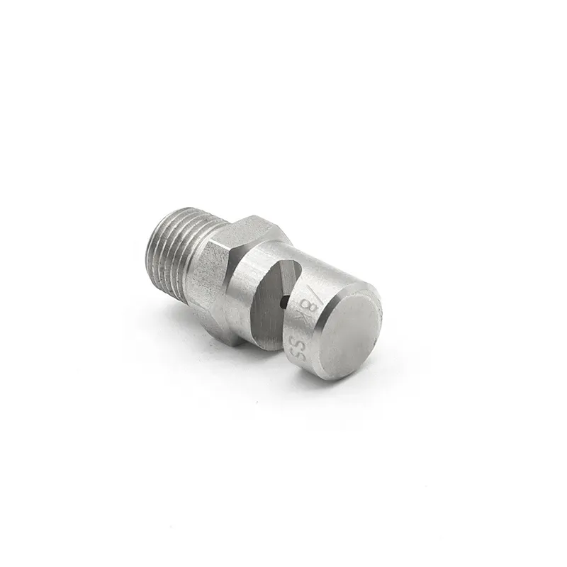 Stainless Steel Wide Angle Flood Flat Fan Water Spray Nozzle